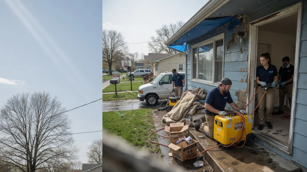 Basement Flood Cleanup in Pheba, MS near me